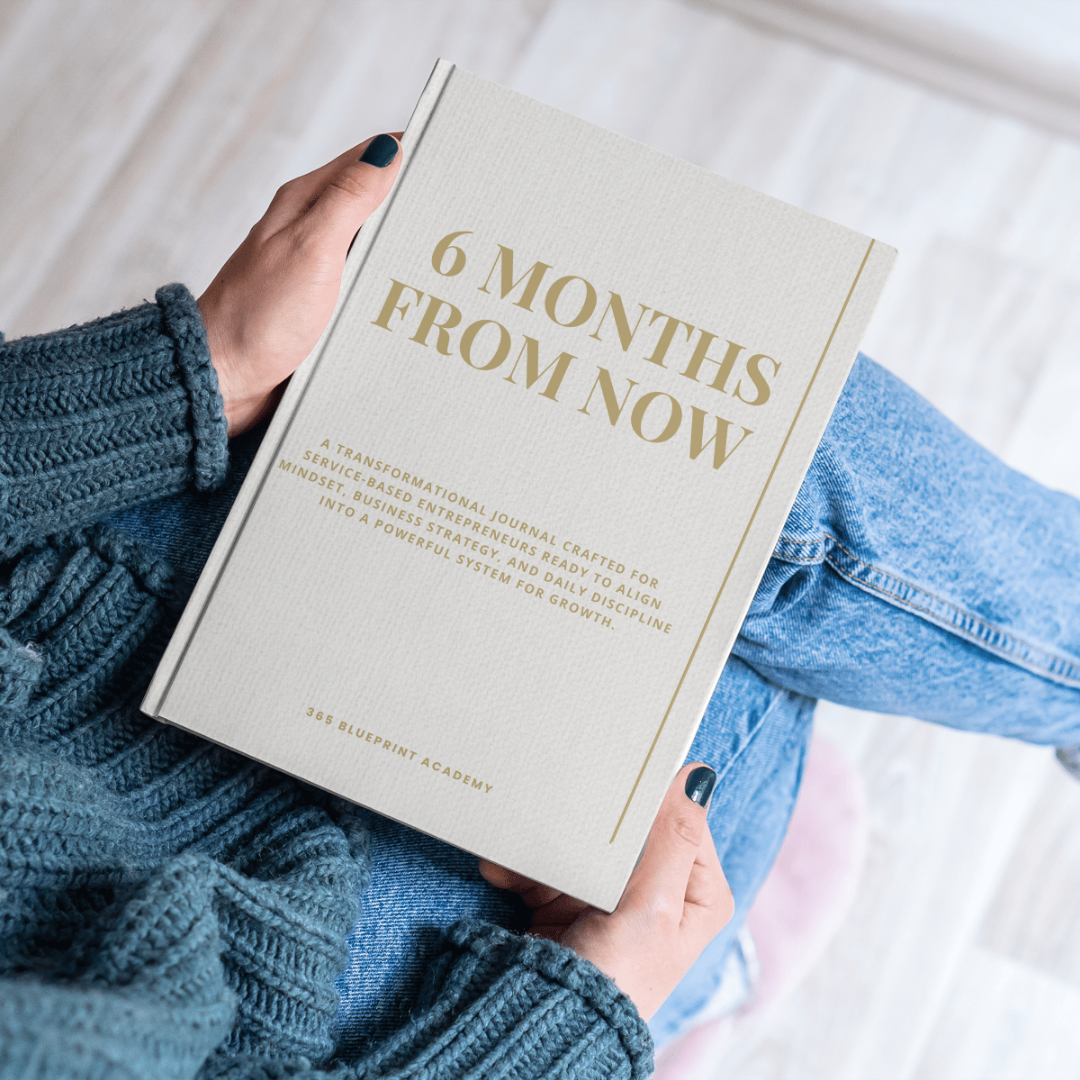 6 Months From Now – Guided Business Journal for Entrepreneurs (Hard Copy)