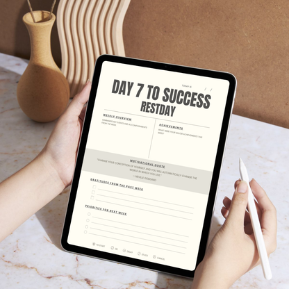 6 Months From Now – Digital Guided Business Journal for Entrepreneurs (PDF)