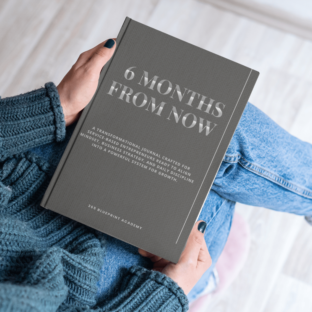 6 Months From Now – Guided Business Journal for Entrepreneurs (Hard Copy)