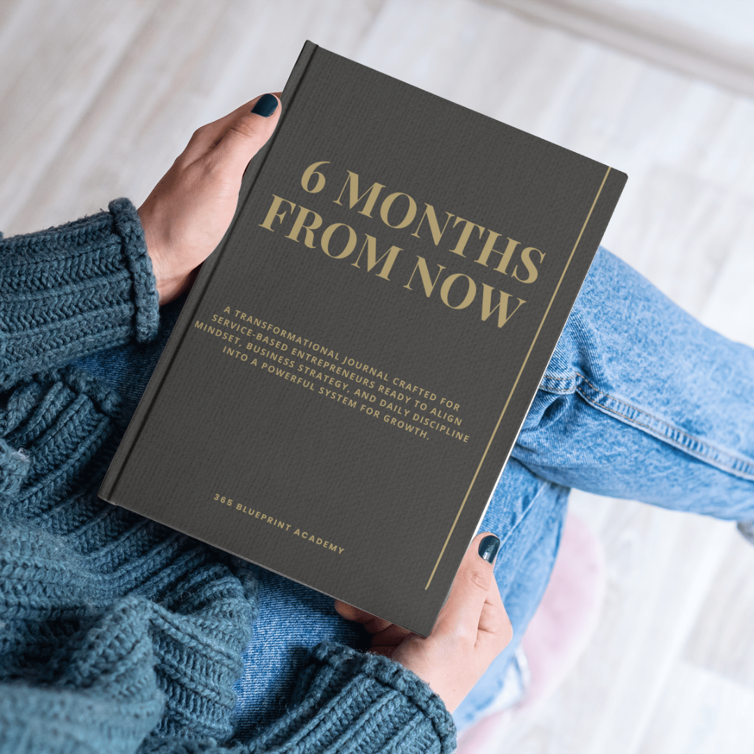 6 Months From Now – Guided Business Journal for Entrepreneurs (Hard Copy)