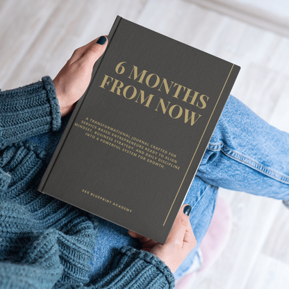 6 Months From Now – Guided Business Journal for Entrepreneurs (Hard Copy)